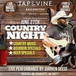 Country Night featuring Darren Deese