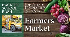 MSPIB Farmers Market - Back To School Bash