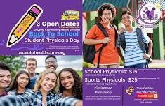 Back to School Student Physicals Day