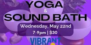 Yoga & Sound Bath at Vibrant Sunshine