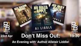 An evening with author Alistair Liddle 