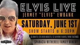 Jeremy Ewbank doing a Elvis tribute show