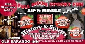 SIP & MINGLE with GHOSTS Under a FULL MOON in a Haunted Old Saloon!