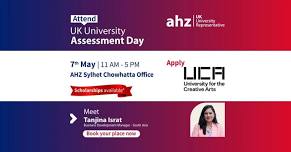 University of the Creative Arts Assessment Day | AHZ Sylhet Chowhatta Office