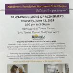 Alzheimer's Information In-Service