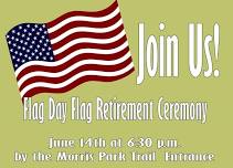 Lake Lure Flag Retirement Ceremony