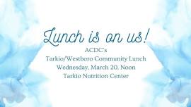 Tarkio/Westboro Community Lunch