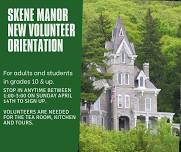 Skene Manor New Volunteer opportunities!