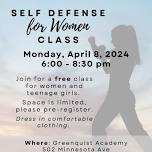 Self Defense Class for Women