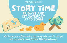 Saturday Story Time at Rye Public Library