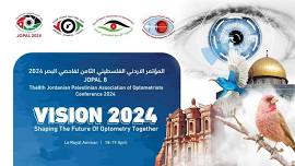 The 8th Jordanian Palestinian Association of Optometrists Conference 2024 | JOPAL 8