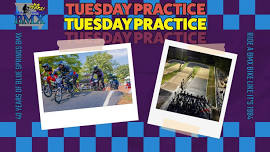 Tuesday Night Practice at Blue Springs BMX