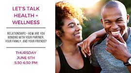 Free Seminar: Relationships - How are you bonding with your partner, your family, and your friends?