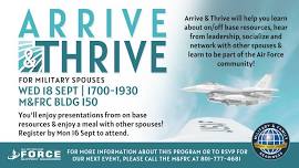 Arrive & Thrive