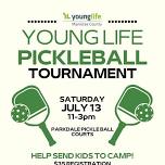 Manistee County Young Life PickleBall Tournament!