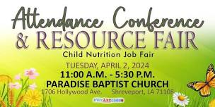 Attendance Conference & Resource Fair