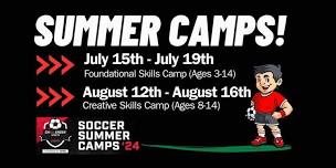 July 15th-July 19th - Foundational Skills Camp (Ages 3-14) Sign UP HERE