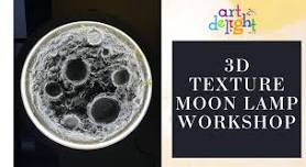 3D TEXTURE MOON LAMP WORKSHOP