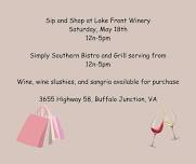 Sip and Shop at Lake Front Winery