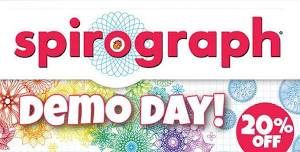 Spirograph Demo Day at Funky Monkey Toys