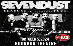 Sevendust w/ 10 Years