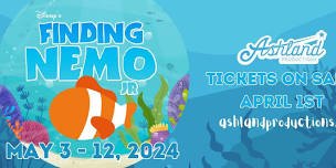 Finding Nemo Jr. (May 3 -12)