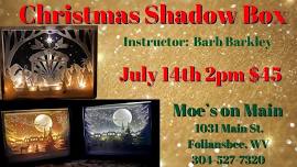 Shadow Box Christmas in July