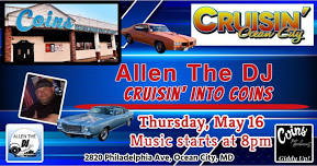 May 2024 Cruisin' Ocean City @ Coins