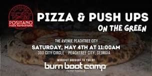 Pizza & Push Ups on the Green