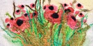 Felted Anzac Poppies Art Workshop