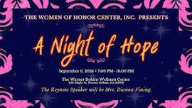 A Night of Hope Masquerade Ball | The Women of Honor Center, Inc.