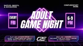 CPE Adult Game Night (Weekly)