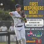 Vermont Lake Monsters First Responders Night