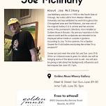 Artist’s Talk with Joe McIlhany