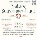 Kids Nature Scavenger Hunt