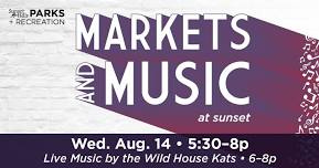 Markets and Music at Sunset