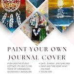 Paint your own journal cover