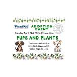 Pups & Plants Adoption Event