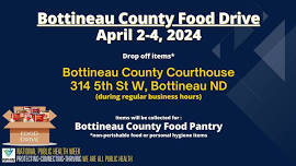 Bottineau County Food Drive