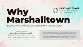 Why Marshalltown Lunch & Learn: Networking 101