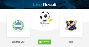 Sandnes ULF - Lyn Norway / First Division October 21, 2024