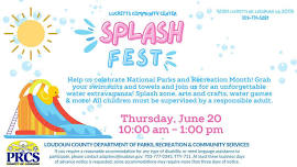 Lucketts Community Center Splash Fest