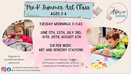 Pre K Summer Art Class