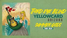 Third Eye Blind with Special Guests Yellowcard and A R I Z O N A – Summer Gods Tour 2024 on June 9 at 6:30 p.m.