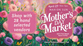 Marion Winter Market April 27