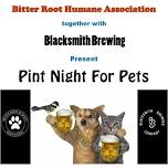 Pint Night For Pets at Blacksmith Brewing