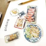 【Workshop(s)】Travel Diary - Japanese Food / Watercolor Rendering - Teacher Hazel