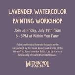 Lavender Watercolor Workshop