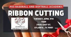 903 Baseball and Softball Academy Ribbon Cutting