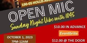 Open Mic Sunday Night Vibe With 1045,